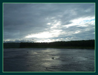 View from Polar Bear Express Train to Moosonee, Ontario